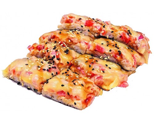 Суши пицца Угорь/лосось